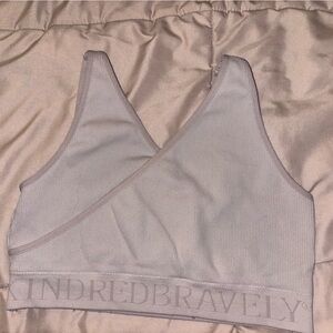 Kindred bravely Light Beige Ribbed Bralette